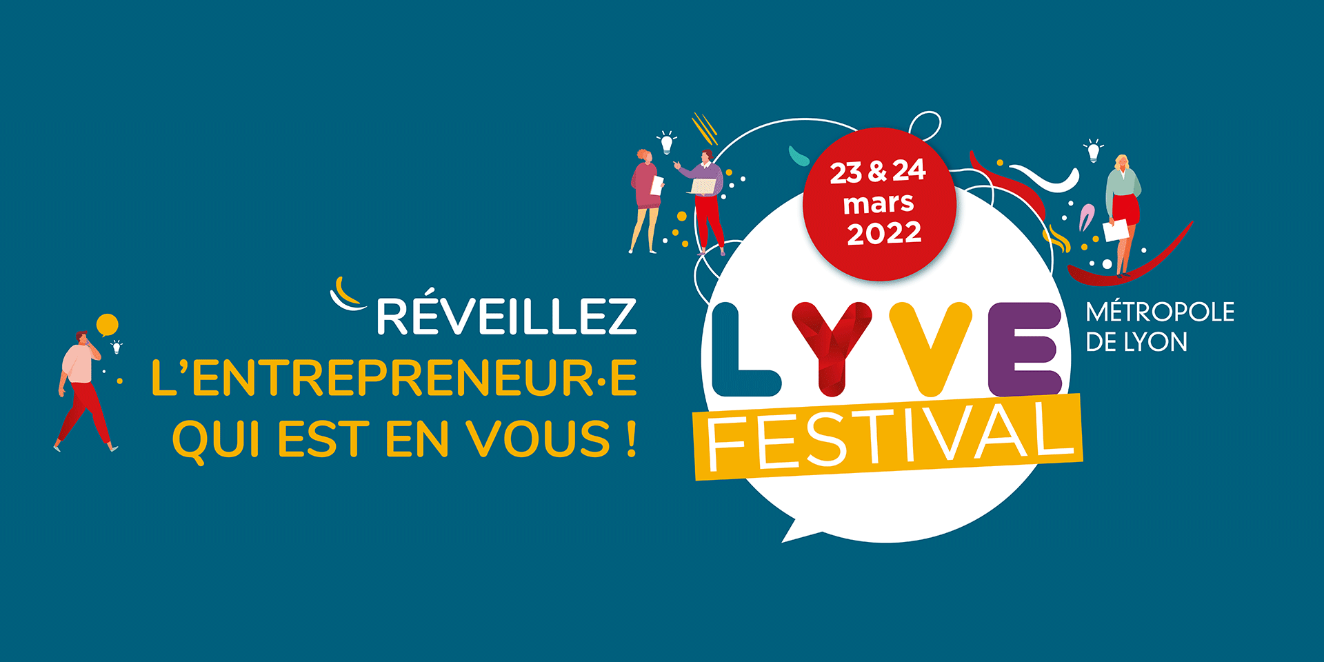 Voir l'événement Nos expert·es de l’entrepreneuriat au Festival LYVE 2022