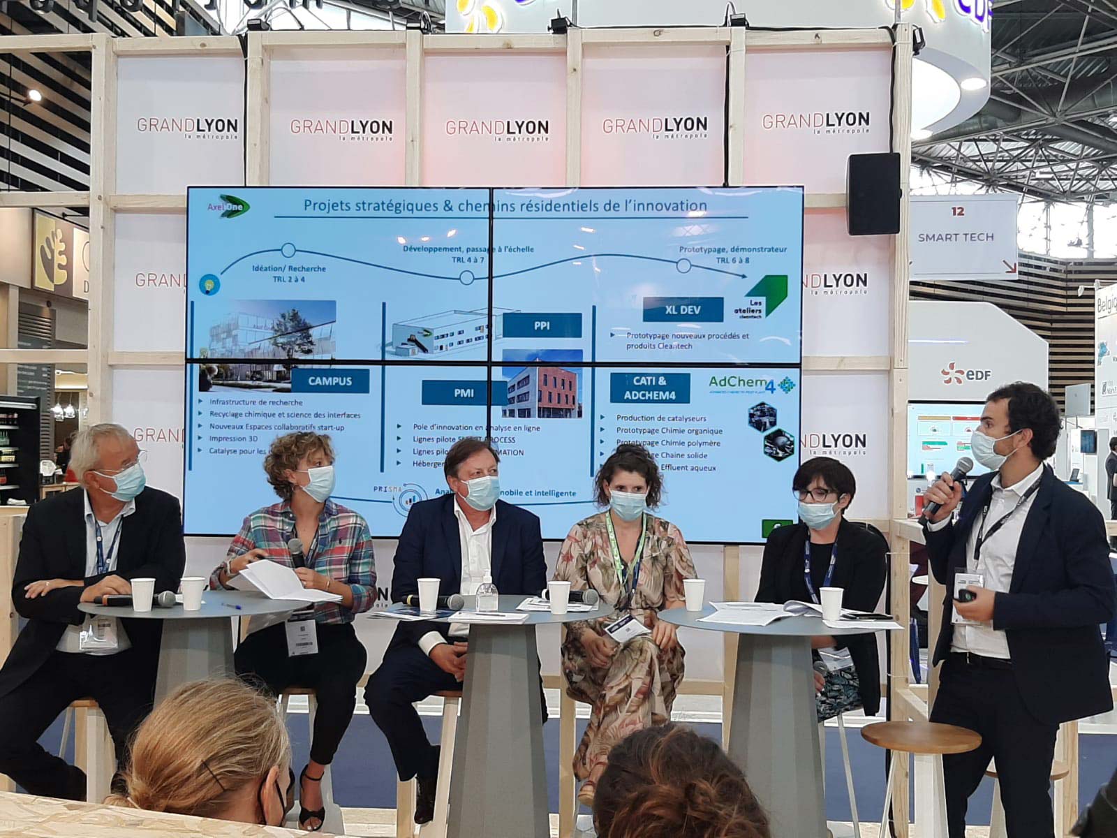 conférence Métropole de Lyon à Global Industrie 2021 "Comment revaloriser les friches industrielles"