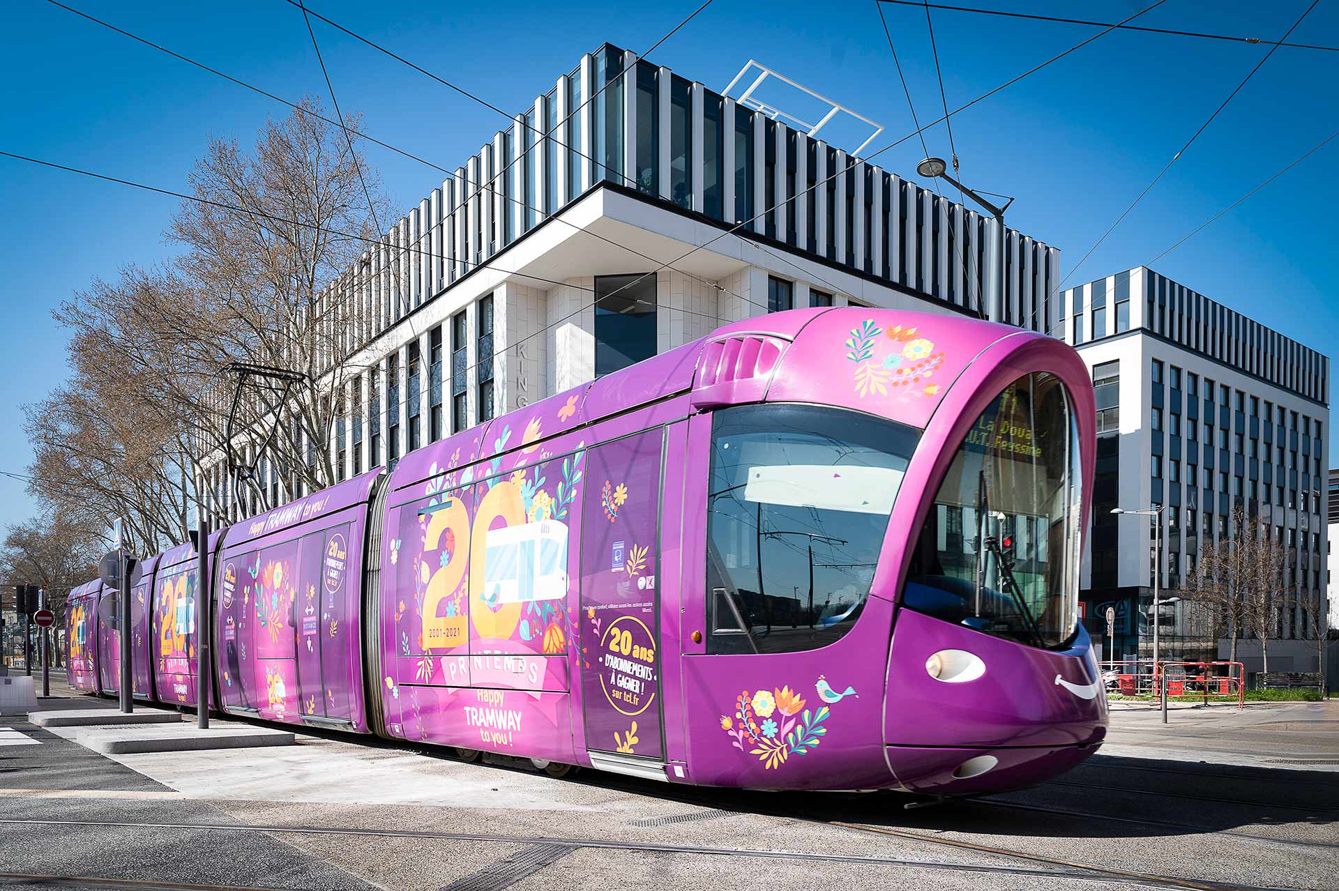  tramway T1 à Lyon Confluence (Montrochet)