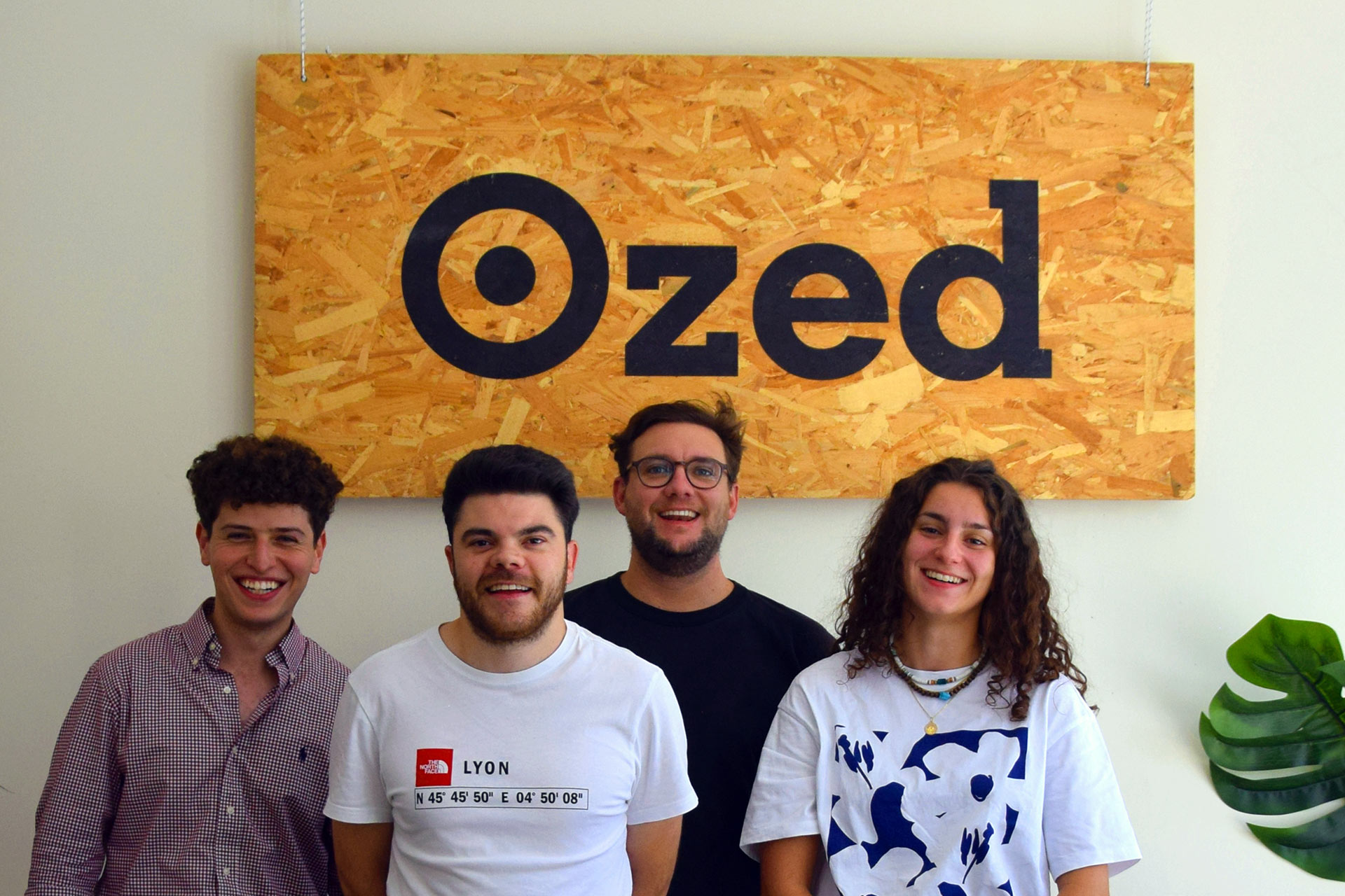 Équipe de Ozed Company, entreprise spécialisée dans la création et fabrication de lunettes écoresponsables implantée à Lyon