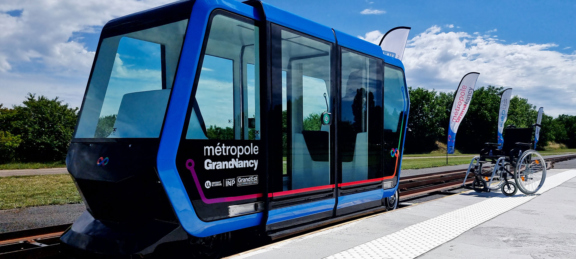 Voir l'actualité  Urbanloop, une start-up de transports publics décarbonés, s’implante à Lyon