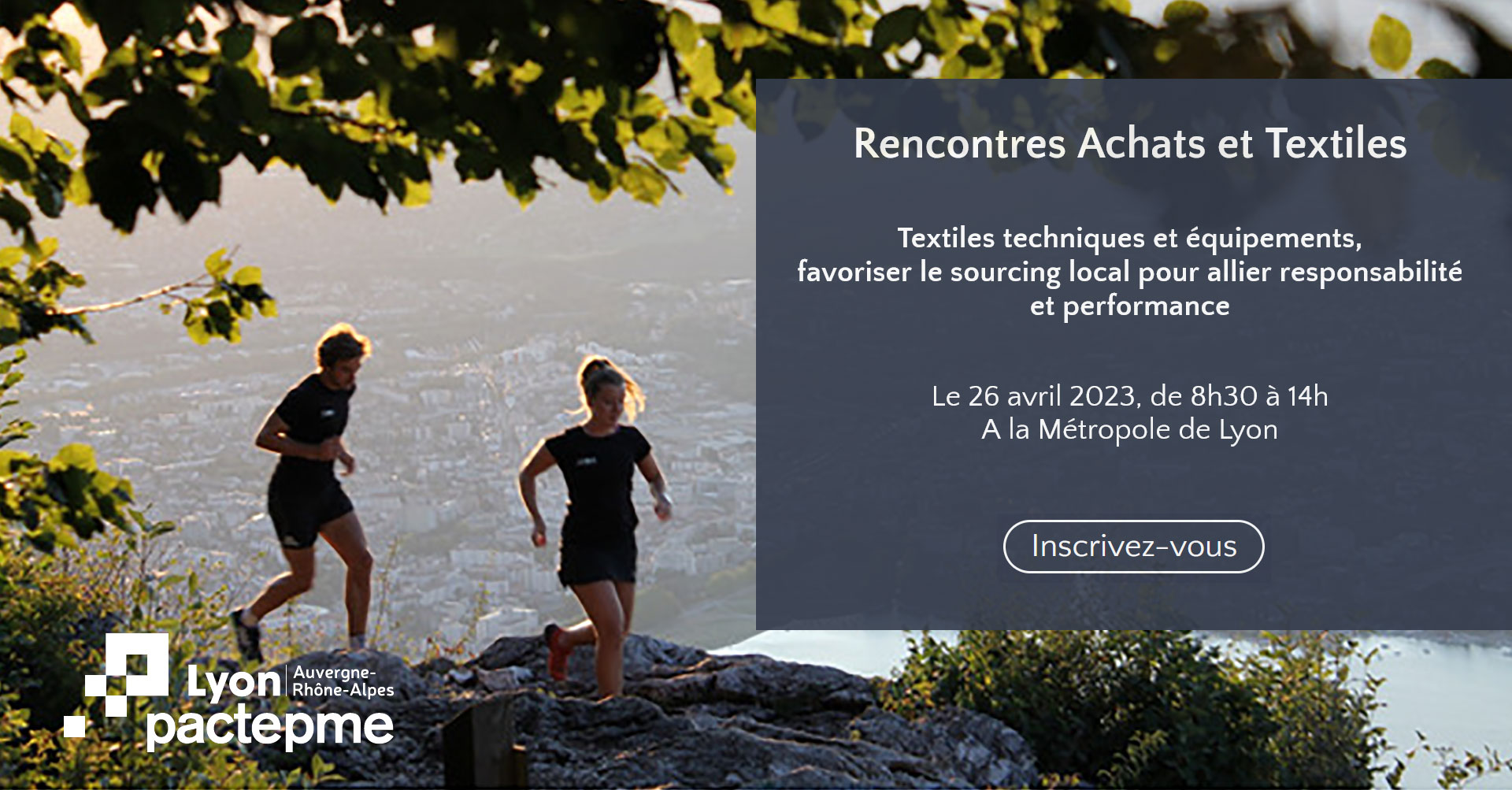 Voir l'actualité  Participez aux Rencontres Lyon Pacte PME « achats et textiles » du 26 avril 2023