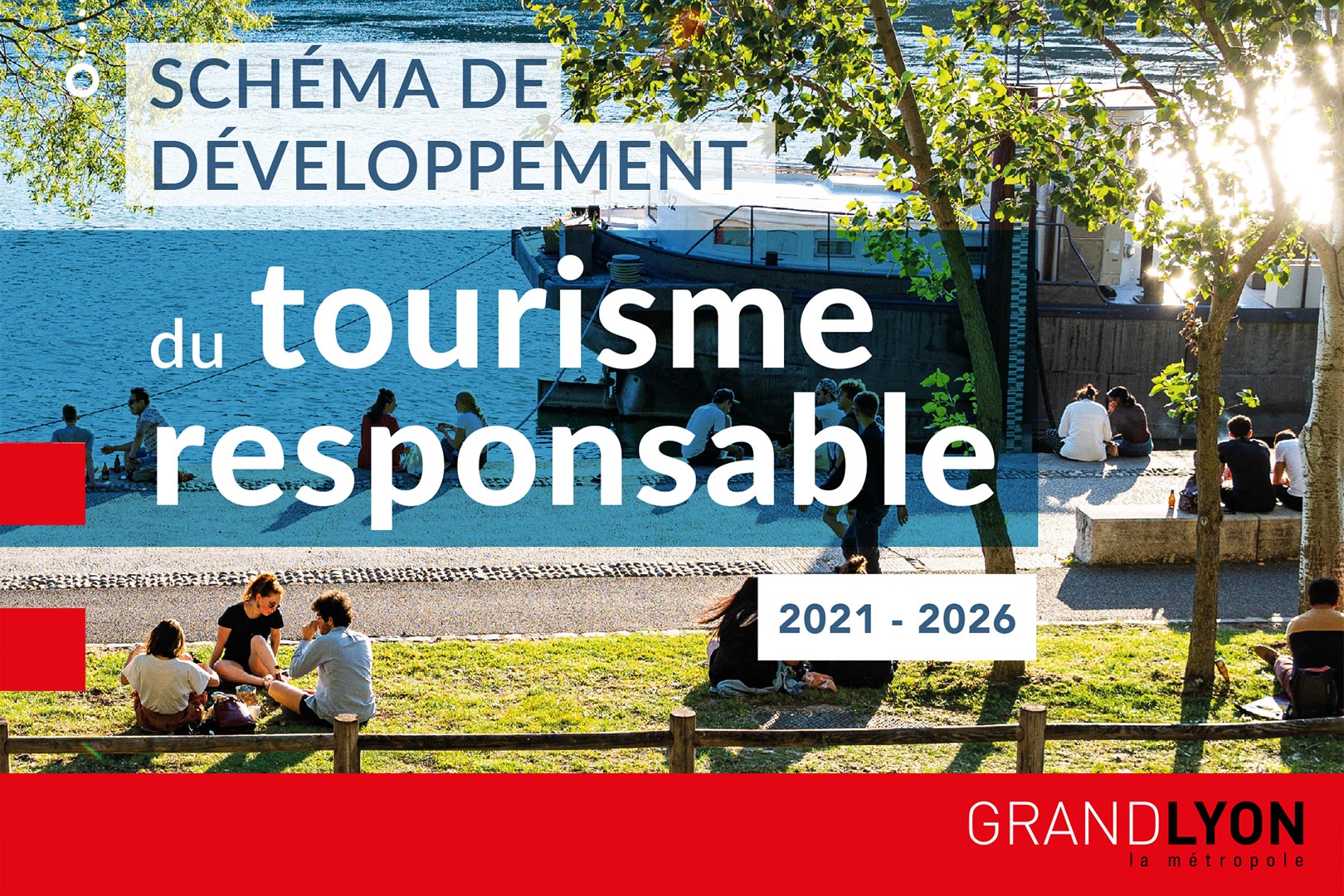 cover of the 2021-2026 Lyon Metropolitan Area Sustainable Tourism Development Plan (in French)