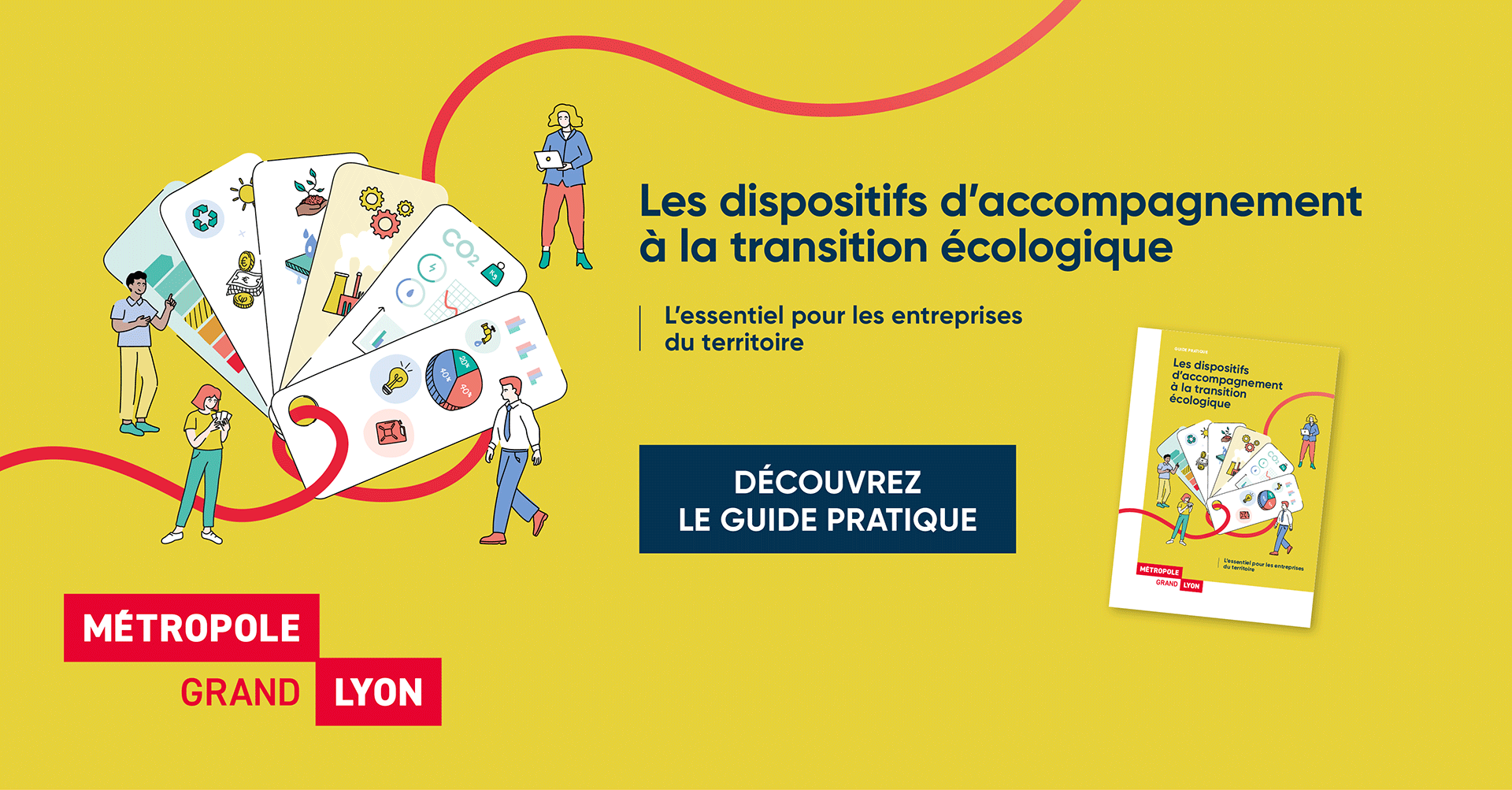 Découvrez le guide pratique des dispositifs d’accompagnement à la transition écologique pour les entreprises de la métropole de Lyon