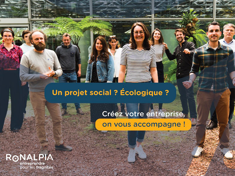 Voir l'actualité  Candidatez à l’appel à projets Ronalpia pour un accompagnement à la création d’entreprises sociales en région lyonnaise (incubation, promotion 2022)